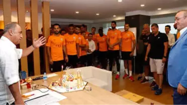 Florya'da Fatih Terim'e Sürpriz!