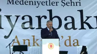 TBMM Başkanı Yıldırım: 'Diyarbakır'da Güven İçinde Gezebilirsiniz'