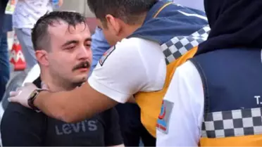 Sivas'ta Yayaya Çarpan Aracın Sürücüsü Baygınlık Geçirdi