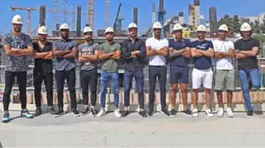 Göztepe'nin Yenileri Stadı Gezdi