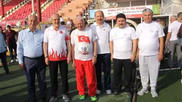 10. Uluslararası İsmail Akçay Yol Koşusu'na Yoğun İlgi