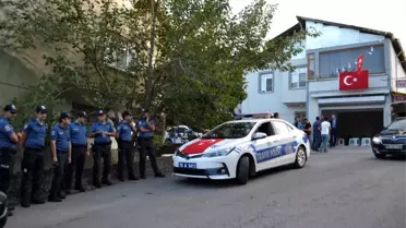 El Bab Şehidinin Evlenen Kardeşine Polis Konvoyu