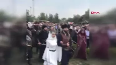 Kocaeli Recep Akdağ'ın Oğlu, Hünkar Çayırı'nda Oba Düğünü ile Evlendi