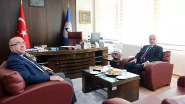 Vali Kamçı'dan Rektörlere Ziyaret