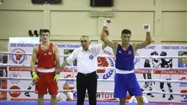Ahmet Cömert Boks Turnuvası'nda Yarı Final Müsabakaları Sona Erdi