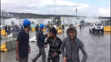 Üçüncü Havalimanında İşçilerden Eylem