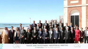 Bakan Pekcan Arjantin'de 'G20 Ticaret ve Yatırım Bakanları Toplantısı'Na Katıldı