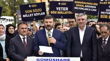 Menderes ve Arkadaşları İdam Edildikleri Gün ve Saatte Gümüşhane'de Anıldı