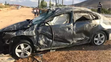 Afşin'de Kaza: 1 Ölü, 3 Yaralı