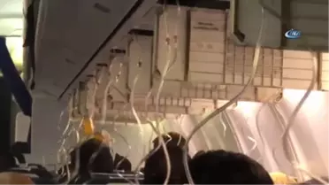 Hindistan'da Uçakta Alarm: 30 Kişinin Burnu ve Kulakları Kanadı
