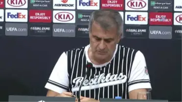 Şenol Güneş: 'Takımda Forvet Eksiğimiz Yok' -1-