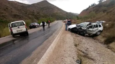Gümüşhane'de Trafik Kazası: 3 Yaralı