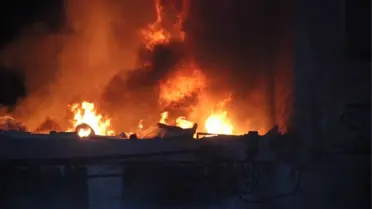 Hurdalık Çatısı Alev Alev Yandı