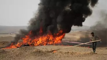 Afganistan'da 19 Ton Uyuşturucu İmha Edildi
