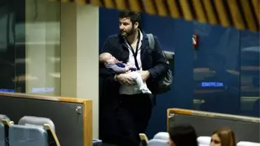 BM Genel Kuruluna Bebeğiyle Katıldı