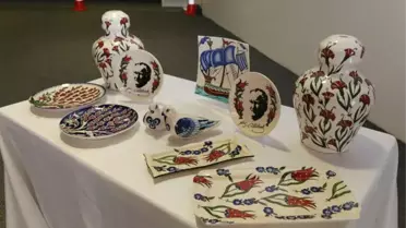 Bodrum'da 'Çine'de Çini' Kursu Sergisi