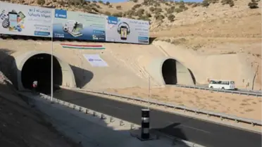 Limak İnşaat'ın Yapımını Üstlendiği Zaho Tüneli Hizmete Açıldı