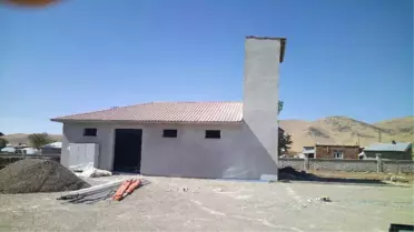 Başkan Bulut, Okul İnşaatını Denetledi