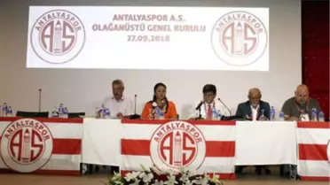 Ali Şafak Öztürk, 3 Yıllığına Antalyaspor Başkanı