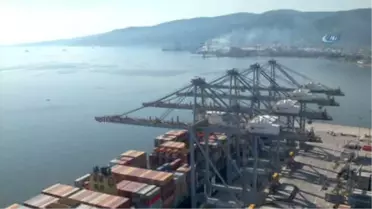 Tonlarca Ağırlıktaki Konteynerler 1.5 Kilometre Öteden Kontrol Ediliyor