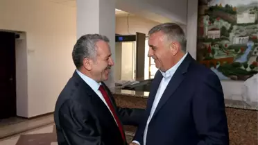 Başkan Toçoğlu, Şaban Dişli'yi Ağırladı