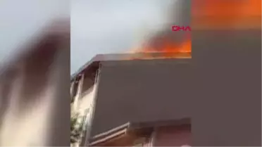İstanbul Sultanbeyli'de Yangın: 2 Yaralı