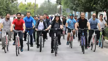 Jülide Sarıeroğlu Pedal Çevirdi