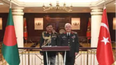 Bangladeşli Komutandan Orgeneral Güler'e Ziyaret