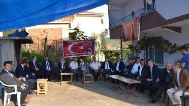 Şehidin Babasına 'Şehadet Belgesi' Verildi