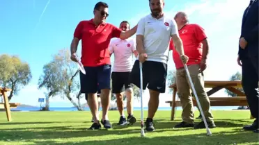 Avrupa Şampiyonu Ampute Milli Takımından Başkan Kocadon'a Ziyaret