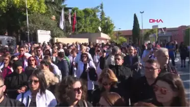 İstanbul- Öldürülen Doktor İçin Sessiz Siyah Çığlık Yürüyüşü