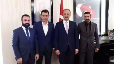 Mamak Belediye Başkanı Akgül, Lokman Aylar ve Ferhat Emre'yi Ağırladı