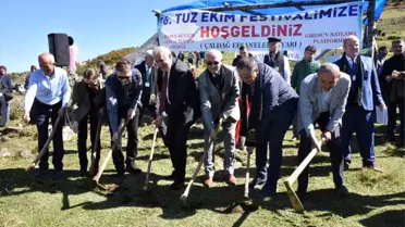 İki Bin Rakımlı Dağa Tuz Ektiler