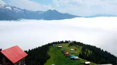Pokut Yaylası'na Ziyaretçi Yoğunluğu