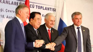 Avrasya Meclis Başkanları Toplantısı Bitti