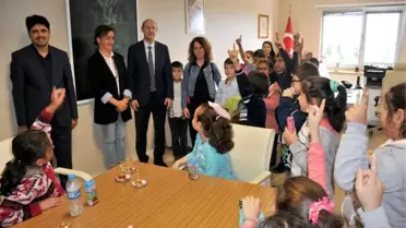 Rektör Yardımcısı Ceyhan Minik Öğrencileri Konuk Etti