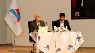 İçü'de 'Küresel Ekonomik Gelişmeler' Konferansı Verildi