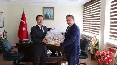 Nto' Dan Kaymakam Belge'ye Ziyaret