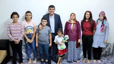 Başkan Fadıloğlu Yetimleri Sevindirdi