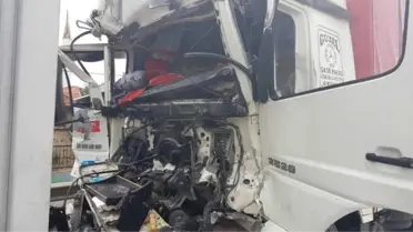 Manisa'da Trafik Kazası: 1 Yaralı