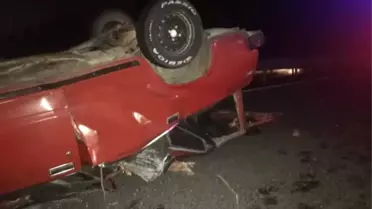 Otomobil Tıra Çarptı; 2 Yaralı