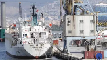 Alsancak Limanı'ndaki Anguslar Hala Gemiden İndirilmedi