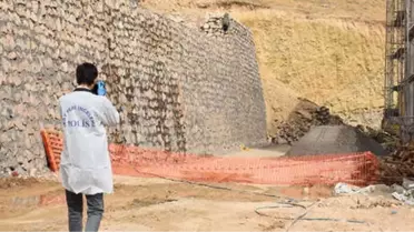 İnşaat Halindeki Lisenin İstinat Duvarı Çöktü: 1 Ölü, 3 Yaralı
