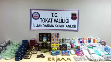 Markette İzinsiz Tıbbi İlaç, Av ve Silah Malzemeleri Satışı