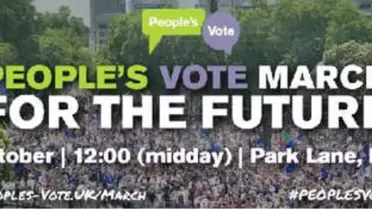 Brexit Karşıtları Londra'da Büyük Yürüyüş-miting Yapacak