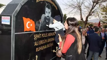 Şehit Eşi İçin Yaptırdığı Çeşme Dualarla Açıldı