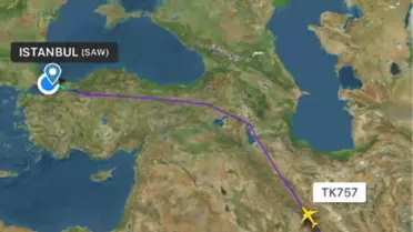 THY Pilotları: 6 Bin Feet Altımızda Hızla İrtifa Kaybettiklerini Gördük