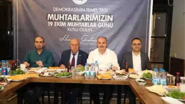 Başkan Gürlesin Muhtarları Unutmadı
