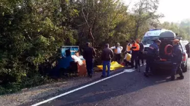 Baba ile Oğulu Trafik Kazası Ayırdı