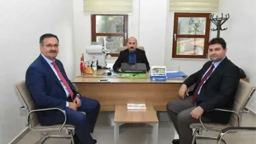 Başkan Güney'den Kosgeb Kızılcahamam Temsilcisi Ali Aydın'a Ziyaret